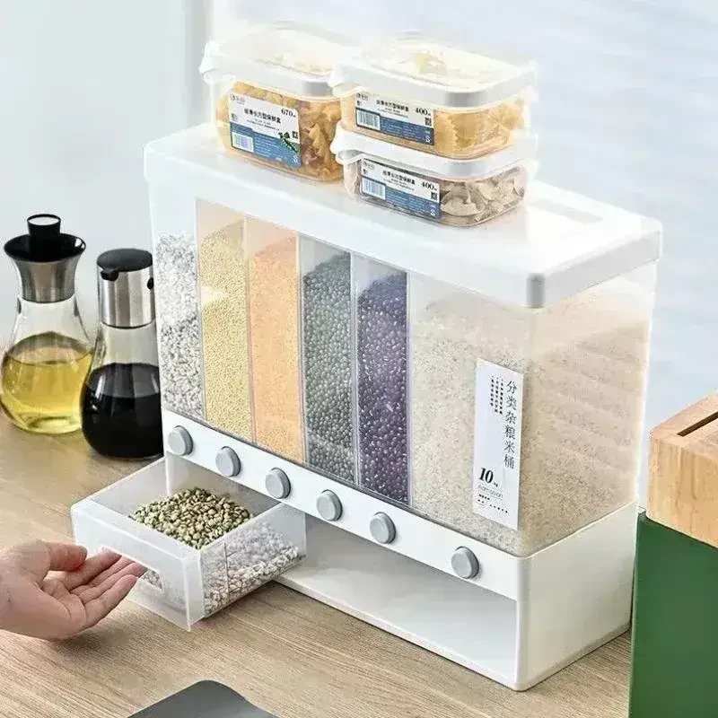 УЦЕНКА! ОРГАНАЙЗЕР для сыпучих продуктов Assorted Grain Диспенсер (Трещина на корпусе 3184)