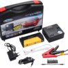 Автомобильное пускозарядное устройство с компрессором JUMPSTARTER TM15 PUMP 50800 мАч