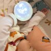 Лампа-проектор ночник с вращением 360° и 12 сменными слайдами, LED настольная декоративная
