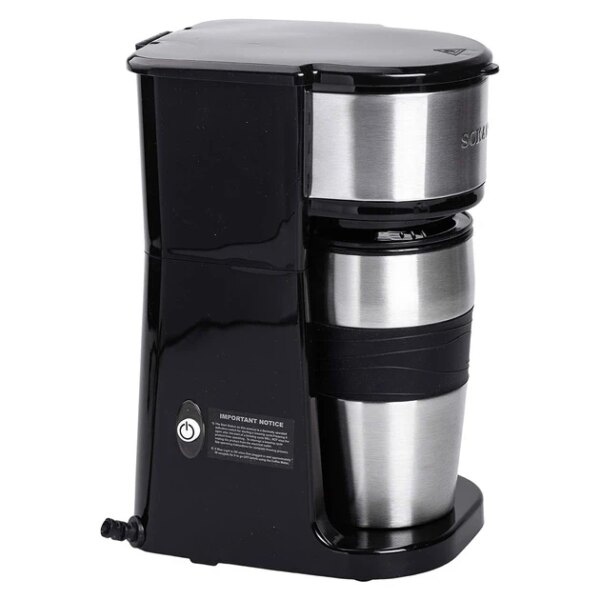 Кофеварка электрическая Sokany SK-04028 для молотого кофе, 420 мл