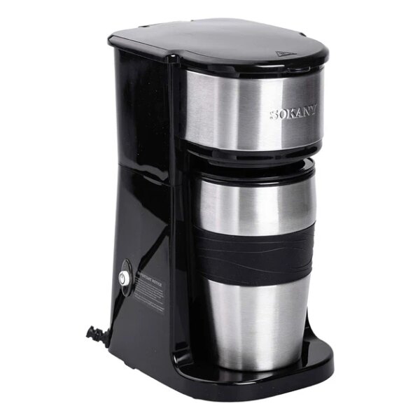 Кофеварка электрическая Sokany SK-04028 для молотого кофе, 420 мл