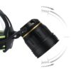 Супер мощный налобный фонарь BL-A12-3-P90, 1000 м, 3 режима, аккумуляторный комплект