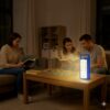 Перезаряжаемый LED-фонарь Синий корпус HER-TEX HT-2626, 24 LED, USB, до 80 часов