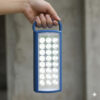 Перезаряжаемый LED-фонарь Синий корпус HER-TEX HT-2626, 24 LED, USB, до 80 часов