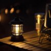 Кемпинговый аккумуляторный фонарь Camping Lamp 27S, 1200 мА·ч, до 300 лм, красный