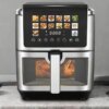 Аэрофритюрница Zepline ZP00340, 13 л, 4200 Вт, гриль, сенсорная панель, силиконовая форма в комплекте