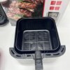 Аэрофритюрница Zepline ZP-00339 13л (4200 Вт) с двумя ТЭНами и сенсорным управлением, безмасляная фритюрница 14 программ