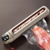 Кухонный вакуумный упаковщик пищевых продуктов с дисплеем Vacuum sealer LS-802 Белый Бытовой вакууматор домашний
