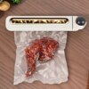 Кухонный вакуумный упаковщик пищевых продуктов с дисплеем Vacuum sealer LS-802 Белый Бытовой вакууматор домашний