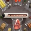 Кухонный вакуумный упаковщик пищевых продуктов с дисплеем Vacuum sealer LS-802 Белый Бытовой вакууматор домашний