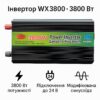 Инвертор напряжения WX3800 3800 Вт 24 В → 220 В, модифицированная синусоида