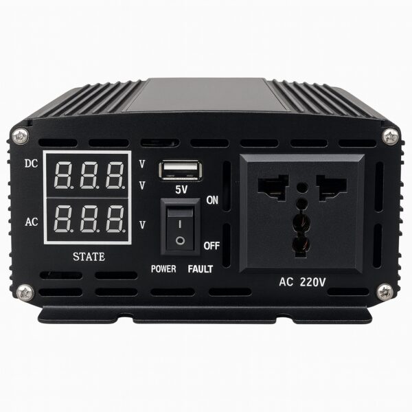Инвертор напряжения WX3800 3800 Вт 24 В → 220 В, модифицированная синусоида