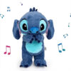 Интерактивная мягкая игрушка Soft Toys «Стич» с подсветкой, музыкой и эффектом дыхания, светится, колыбельная