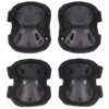 Набор тактической защиты Eagle KN-04 Black: налокотники и наколенники, нейлон