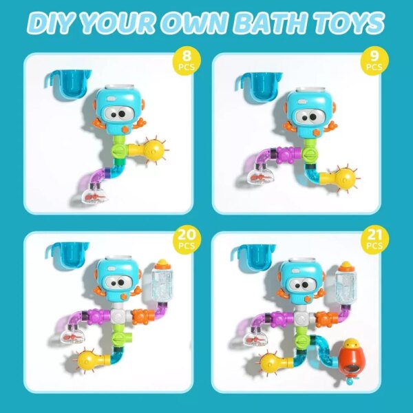 Развивающая игрушка для купания «Веселый Водопад» (YB1720) - Игровой набор для ванной на присосках