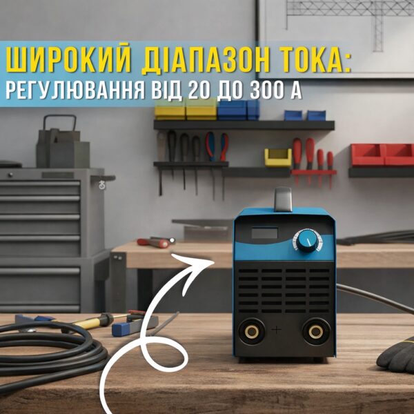 Инверторный сварочный аппарат с цифровым дисплеем Vollyx VOL-MM-300 220V