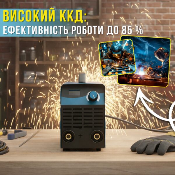 Инверторный сварочный аппарат с цифровым дисплеем Vollyx VOL-MM-300 220V