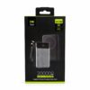 Повербанк (Power Bank) KingPower WPG-207 магнитный (MagSafe) 20000 мАч, быстрая зарядка 22,5 Вт, беспроводная 15 Вт, черный