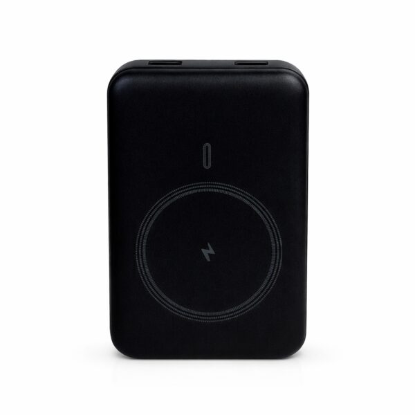 Повербанк (Power Bank) KingPower WPG-207 магнитный (MagSafe) 20000 мАч, быстрая зарядка 22,5 Вт, беспроводная 15 Вт, черный