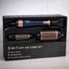 Профессиональный стайлер для волос 3-в-1 New Professional Salon - фен-щетка, выпрямитель и укладка | 600W | 4 режима нагрева