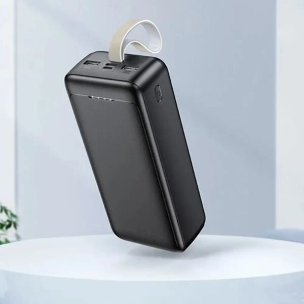 Повербанк Awei J111B 50000 mAh, 22.5W - портативный внешний аккумулятор с быстрой зарядкой, 3 выхода, Li-Pol, черный
