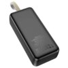 Повербанк Awei J111B 50000 mAh, 22.5W - портативный внешний аккумулятор с быстрой зарядкой, 3 выхода, Li-Pol, черный