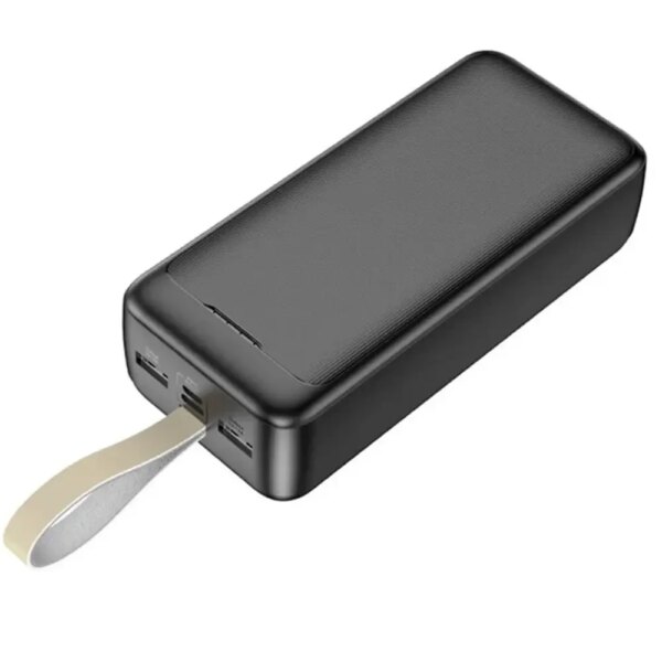 Повербанк Awei J111B 50000 mAh, 22.5W - портативный внешний аккумулятор с быстрой зарядкой, 3 выхода, Li-Pol, черный