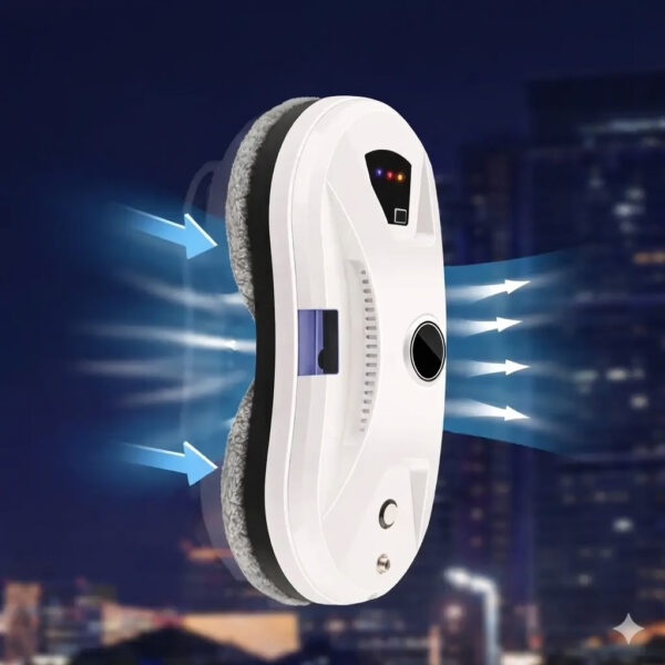 Робот для мытья окон Germatic W14S - ультразвуковое увлажнение, пульт ДУ, страховка