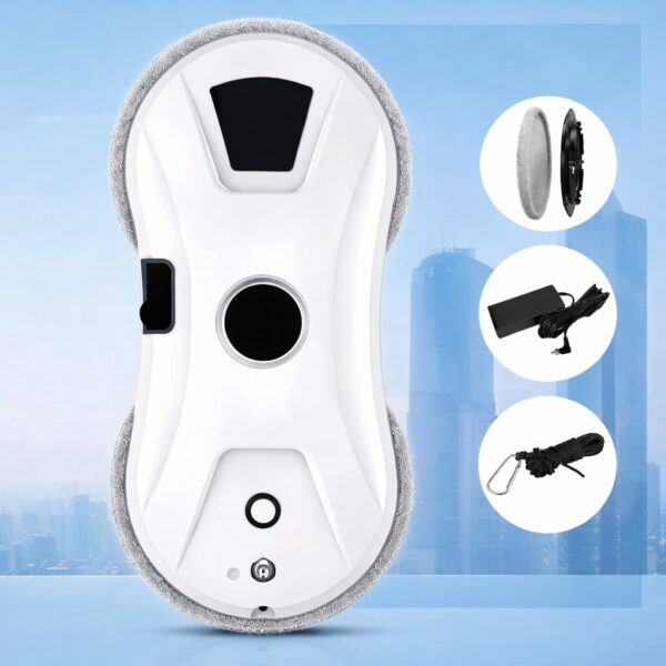 Робот для мытья окон Germatic W14S - ультразвуковое увлажнение, пульт ДУ, страховка