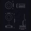 Вакуумный магнитный держатель для телефона в авто MagSafe на мощной присоске 360° поворот 20N 5 кг