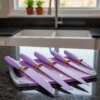 Набор силиконовых кухонных принадлежностей 19 предметов Серый Kitchen Set Кухонный набор с досточкой