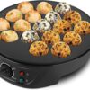 Электрическая такоячница RAF R.527Takoyaki Maker для приготовления пончиков, кейк-попсов и мясных шариков (18 ячеек) антипригарная