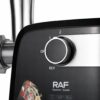 Мясорубка электрическая RAF R3362 1000 Вт мощная с реверсом 3 решетки насадка для колбас кеббе защита от перегрузки производительн