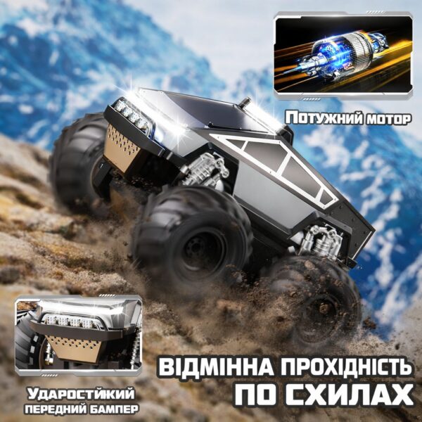 Радиоуправляемая амфибия 4WD Waterproof Stunt Car для езды по воде и суше