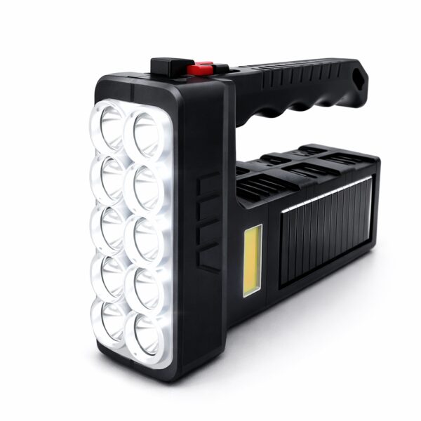 Аккумуляторный ручной светодиодный фонарик HX-8W с COB-подсветкой, USB зарядкой и несколькими режимами свечения