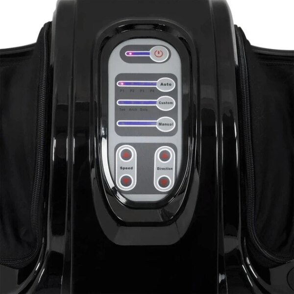 Электрический массажер для ступней ног «Foot Massager Bliss» с вибромассажем, акупунктурой и дистанционным управлением