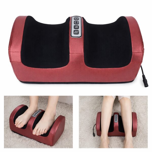 Массажер для ног Renkai Foot Massager роликовый с подогревом, 3 режима, для снятия усталости