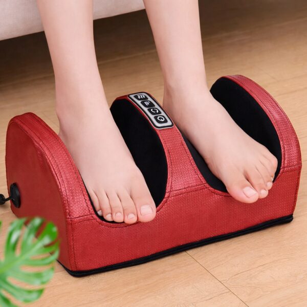 Массажер для ног Renkai Foot Massager роликовый с подогревом, 3 режима, для снятия усталости