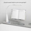 Детская металлопластиковая парта-растишка со стульчиком с регулировкой высоты и лампой Bambi M 4428-11 Серый