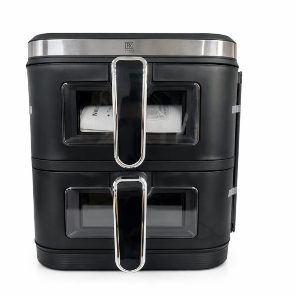 Аэрогриль двойной Prime Kitchen AF960AP, 15 л, 4400 Вт, с двумя независимыми камерами, цифровое управление