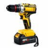 Набор 2 в 1 аккумуляторный шуруповерт + угловая шлифмашина Jitrex X330, 48V, с дисплеем, 2 аккумулятора и кейс