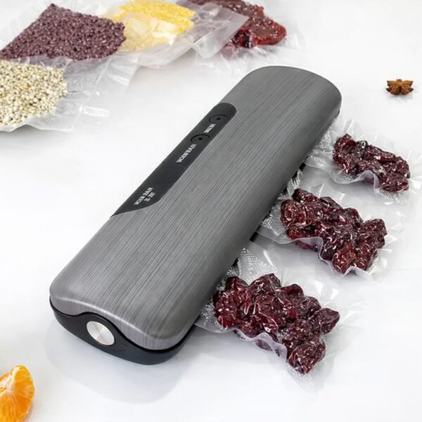 Вакуумный упаковщик продуктов Sokany SK-13031, 130 Вт / Мощный вакууматор / Вакумный упаковщик