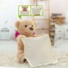 Интерактивная мягкая игрушка "Говорящий мишка" / Мишка который играет в прятки 33 см