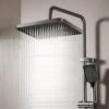 Смеситель для ванной комнаты с душевым гарнитуром Shower Set YLN16001H, черный матовый