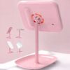 Зеркало для макияжа с LED подсветкой, от USB, LY-696 / Зеркало на ножке / Зеркало косметическое