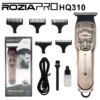 Триммер мужской для усов и бороды ROZIA HQ310 AND 6162-2 аккумуляторный, черный с серым