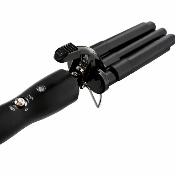 Тройная плойка для волос 16мм, 180-210°С, PRO Mozer Mz-6621/ Плойка три волны / Плойка для завивки волос