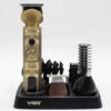 Аккумуляторная машинка для стрижки 6в1 с USB, VGR V-106 / Набор для стрижки волос и бороды / Мужской триммер