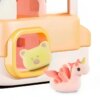 Игровой автомат с игрушками Мишка, аккумуляторный, USB-зарядка, 5 игрушек и 5 монет