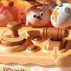 Игровой автомат с игрушками Мишка, аккумуляторный, USB-зарядка, 5 игрушек и 5 монет